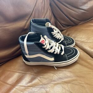 Vans kids High-Top Sneakers - Black and Blue